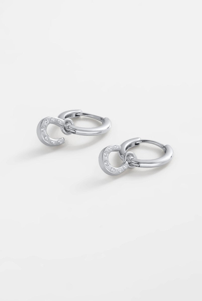 Lucky Hoop - Silver Zafino Jewellery
