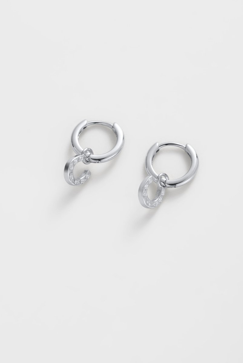 Lucky Hoop - Silver Zafino Jewellery