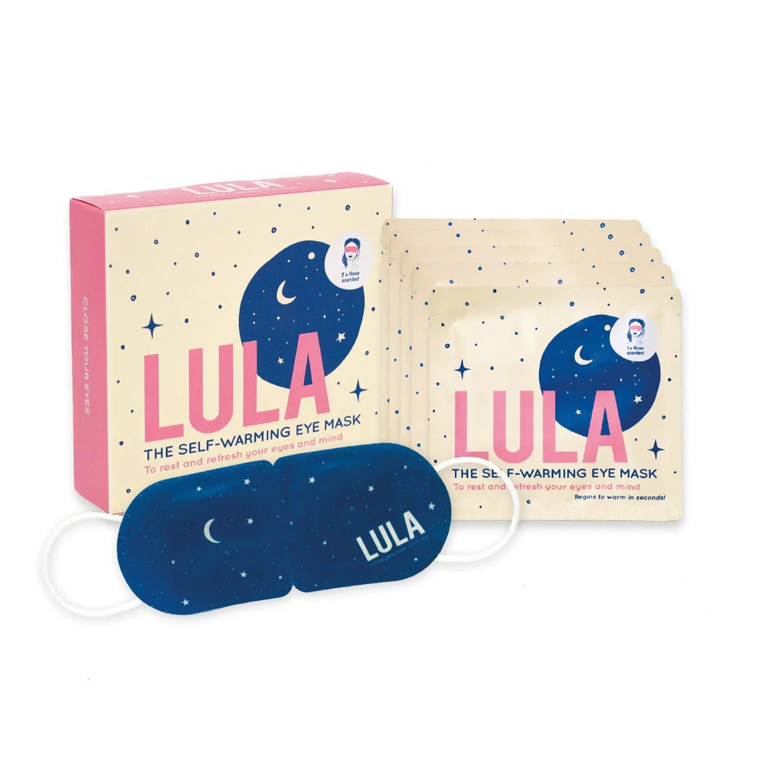 Lula Self Warming Eye Mask - Rose Scented Lula