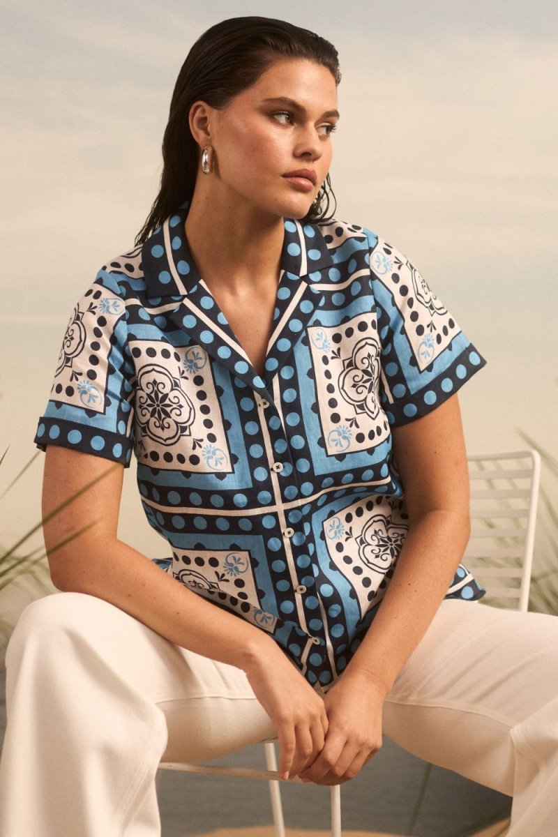 Lumen Top - Bay Scarf Zoe Kratzmann