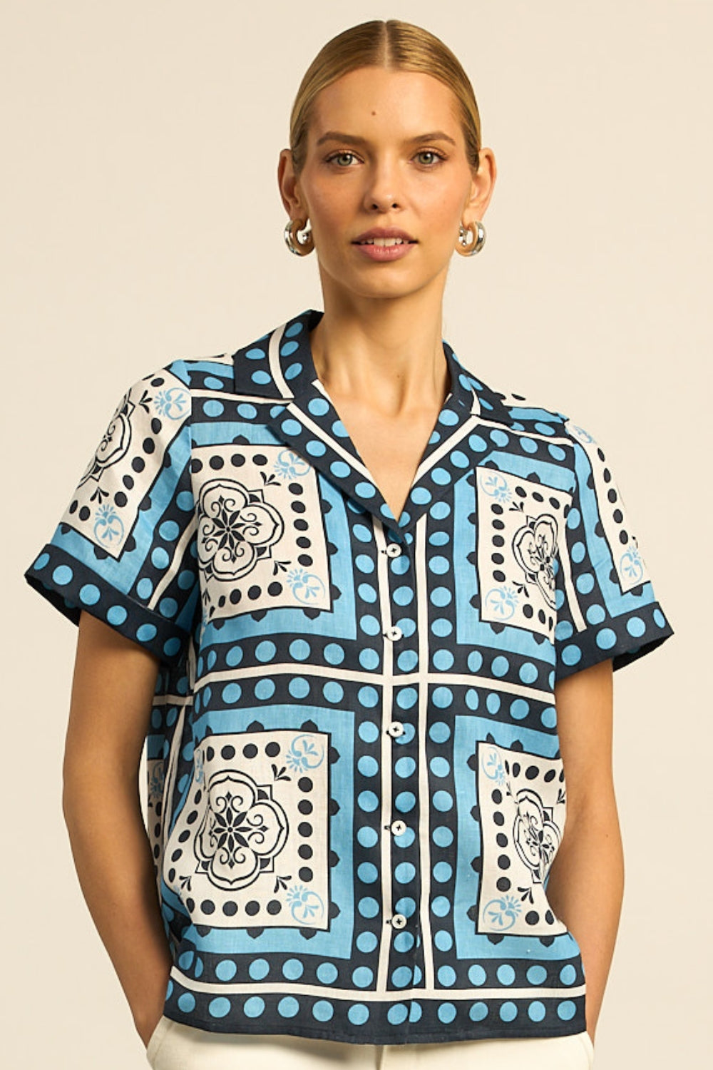 Lumen Top - Bay Scarf Zoe Kratzmann