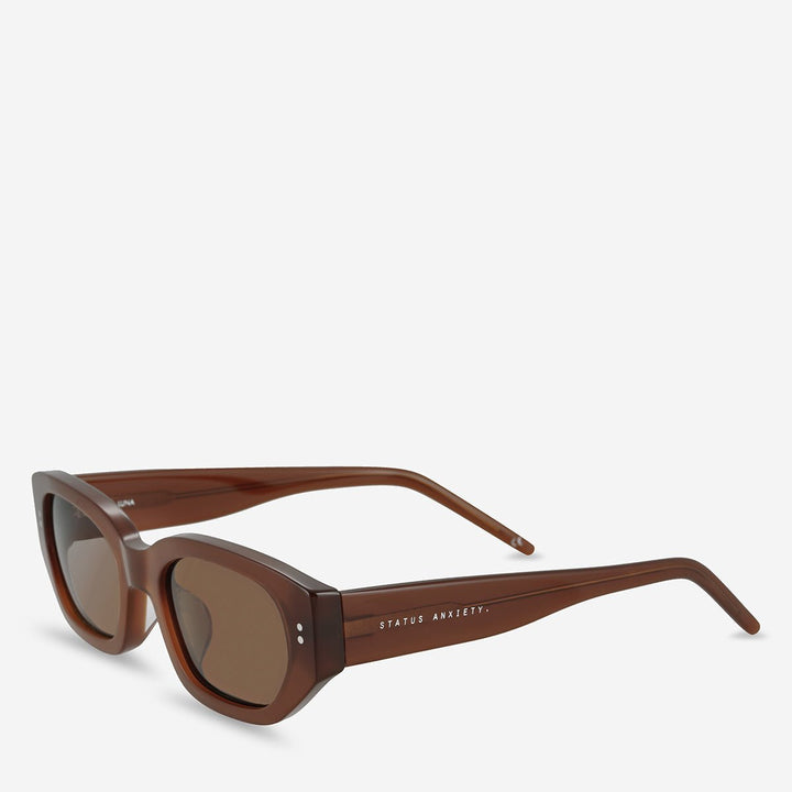Luna Sunglasses - Brown Status Anxiety