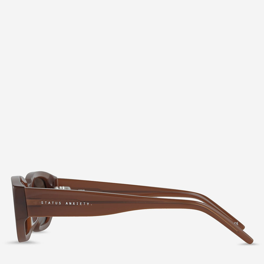 Luna Sunglasses - Brown Status Anxiety