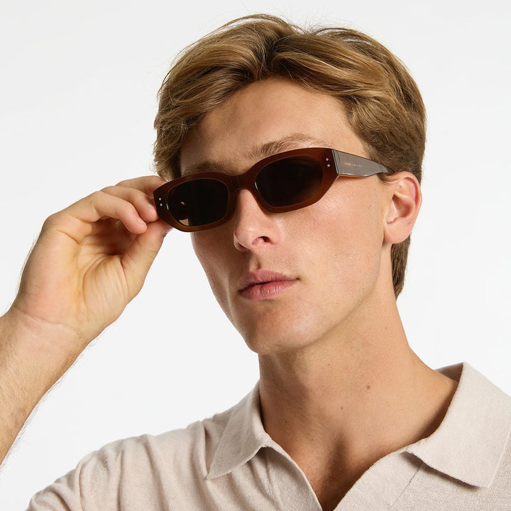 Luna Sunglasses - Brown Status Anxiety