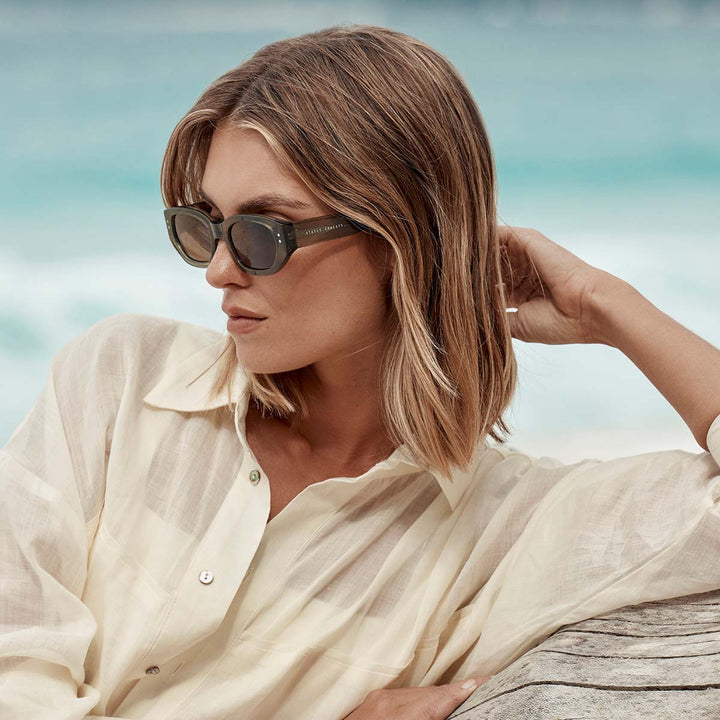 Luna Sunglasses - Moss Status Anxiety