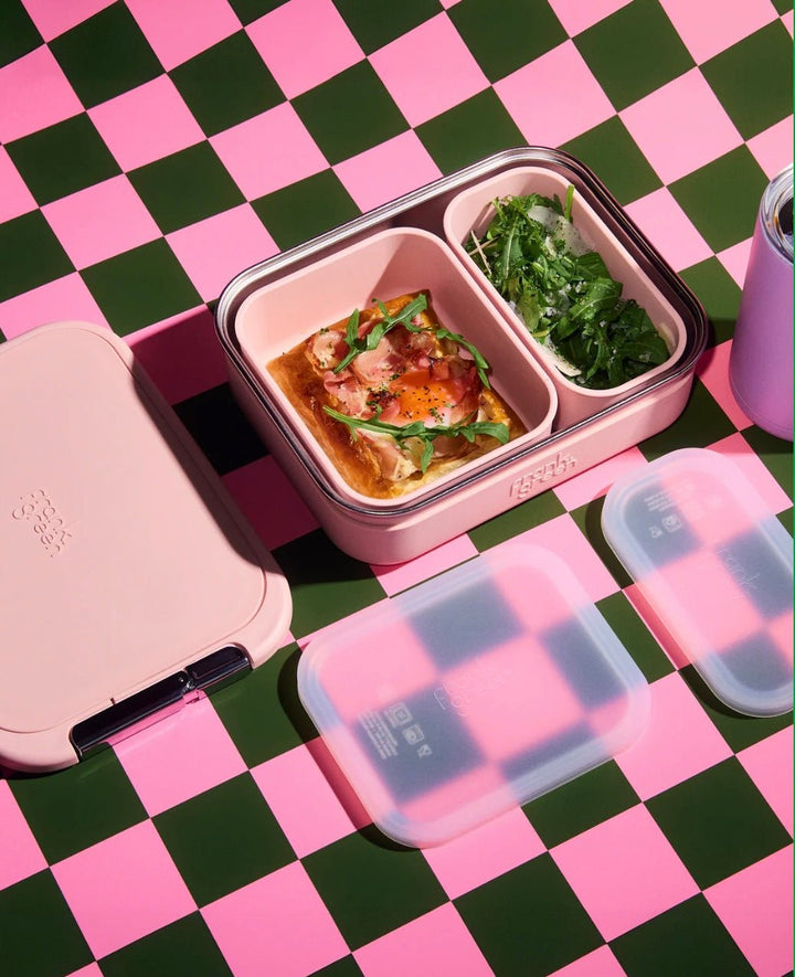 Lunch Container with Silicon Lid - Blushed lunch box Frank Green