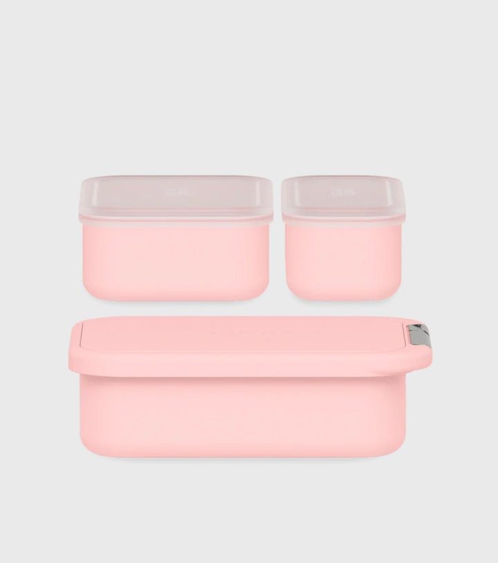 Lunch Container with Silicon Lid - Blushed lunch box Frank Green