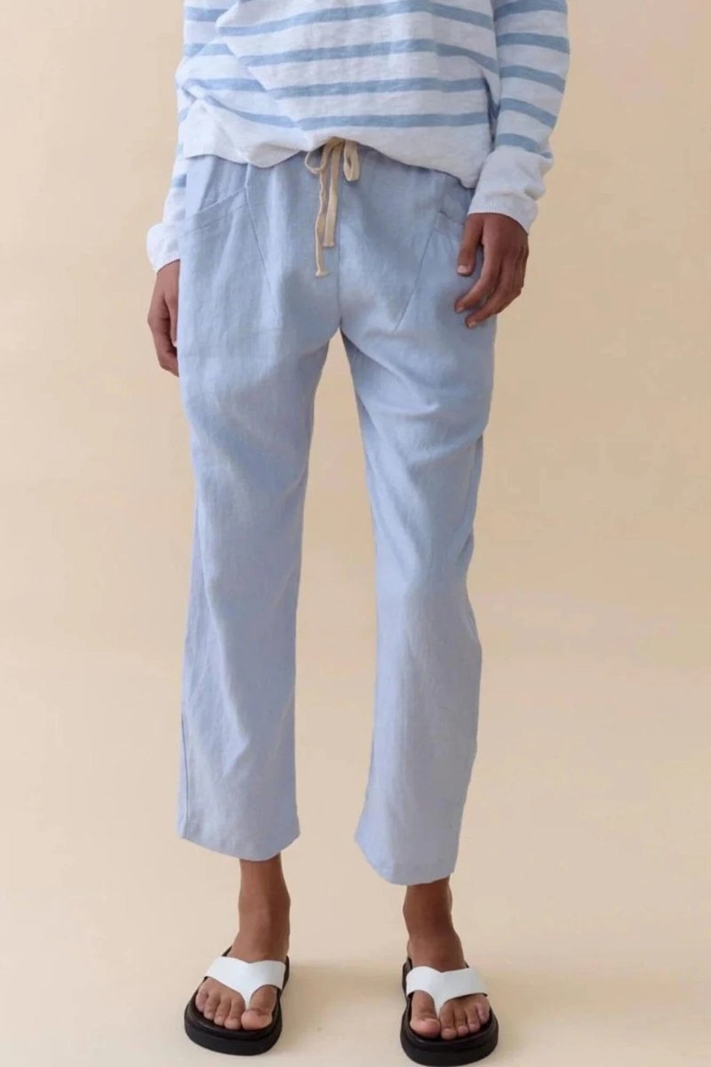 Lux Linen Pants - Chambray pant Little Lies