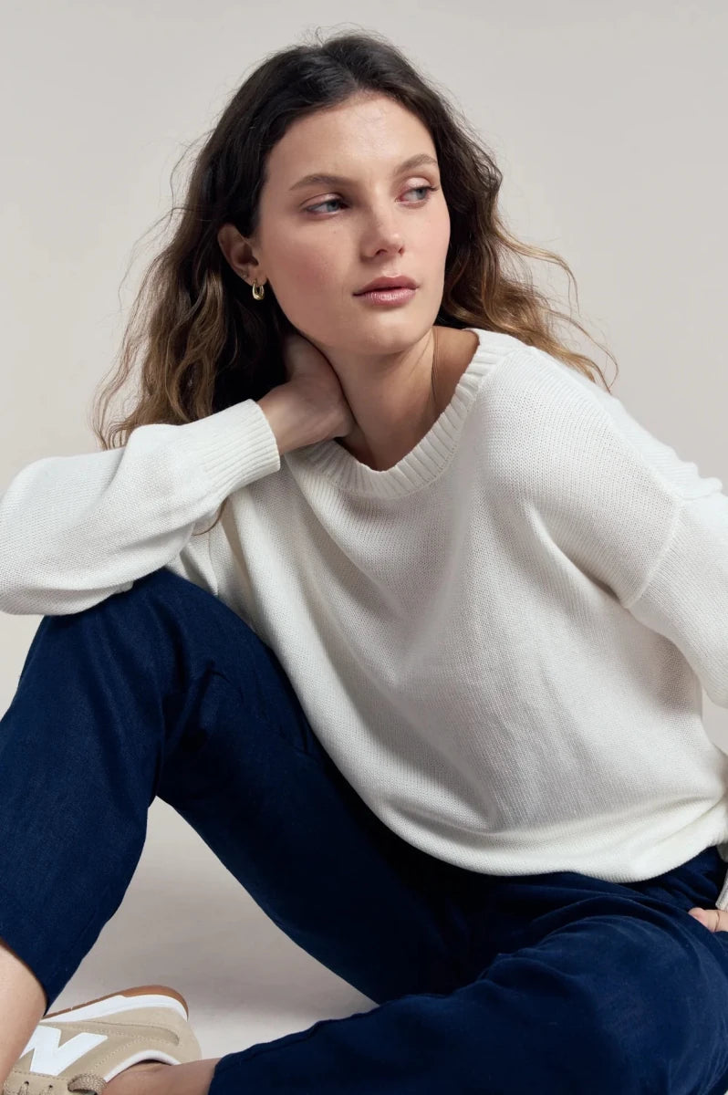 Lux Linen Pants - Navy pant Little Lies