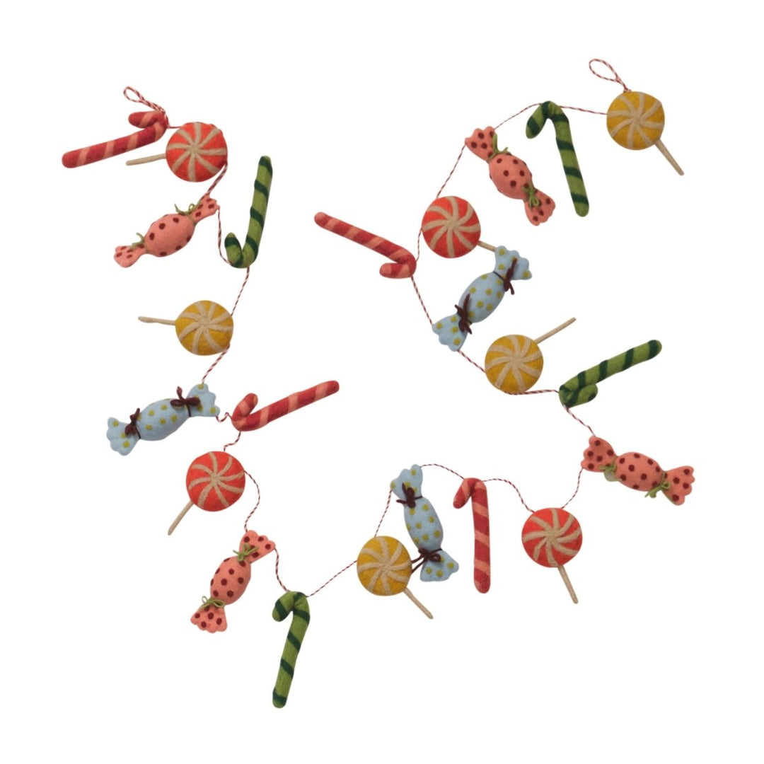 Madaline Felt Bunting Sage & Clare