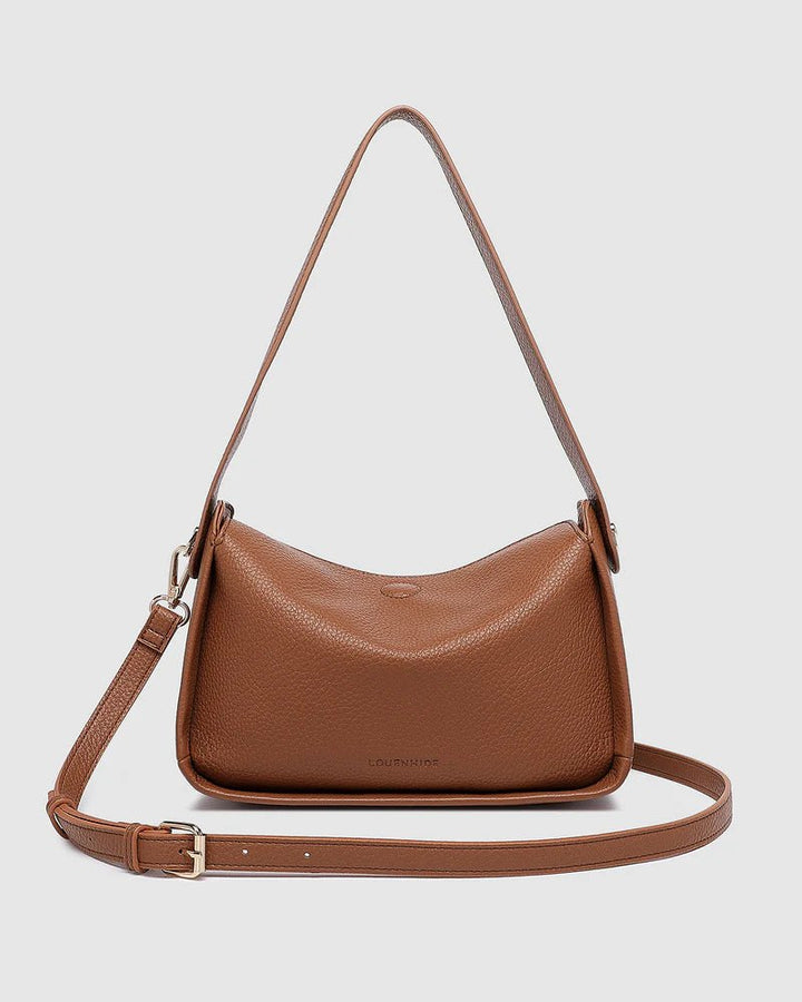 Maddie Shoulder Bag - Tan Handbag Louenhide