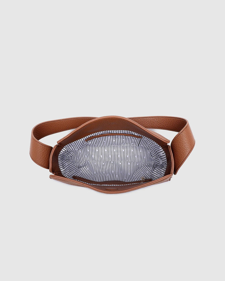 Maddie Shoulder Bag - Tan Handbag Louenhide