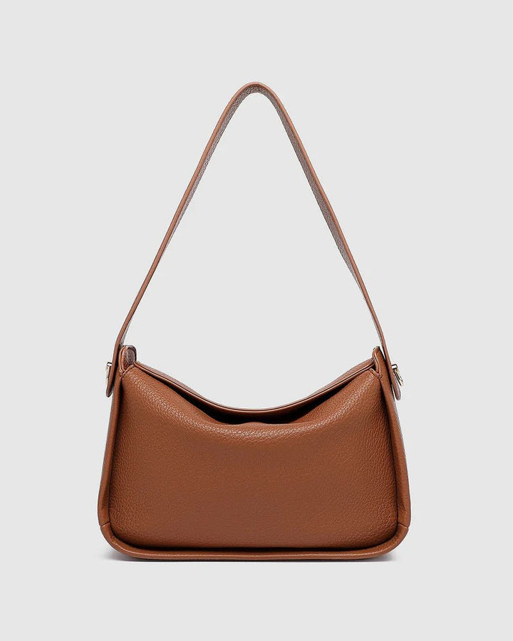 Maddie Shoulder Bag - Tan Handbag Louenhide