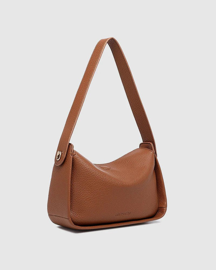Maddie Shoulder Bag - Tan Handbag Louenhide