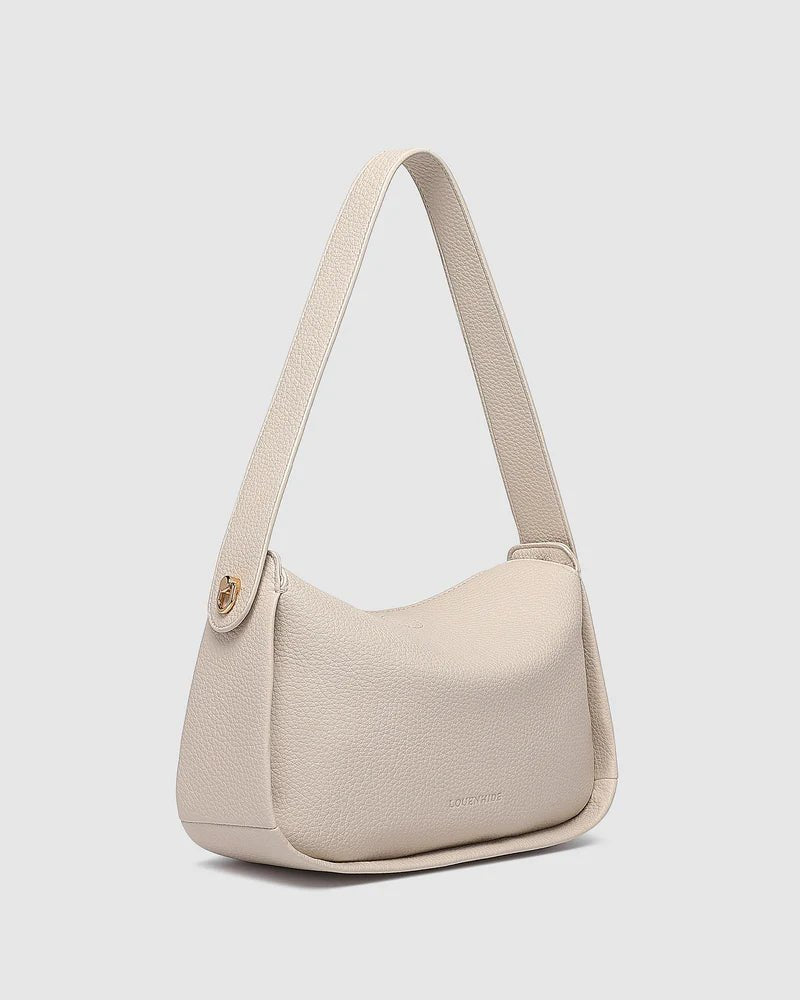 Maddie Shoulder Bag - Vanilla Handbag Louenhide