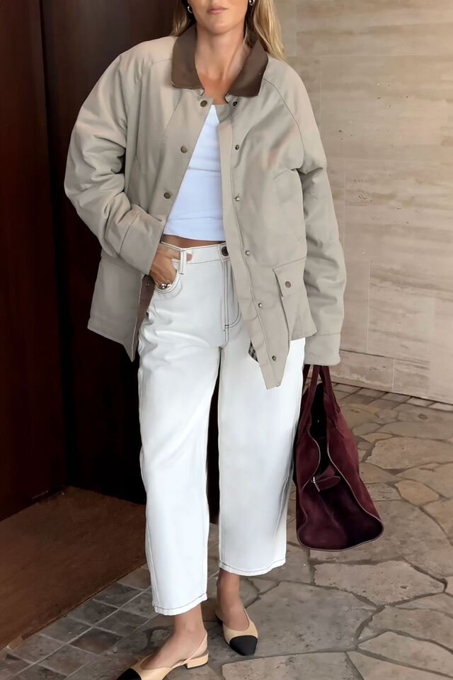Maggie Tapered Barrel Jean - Stanleyandstone