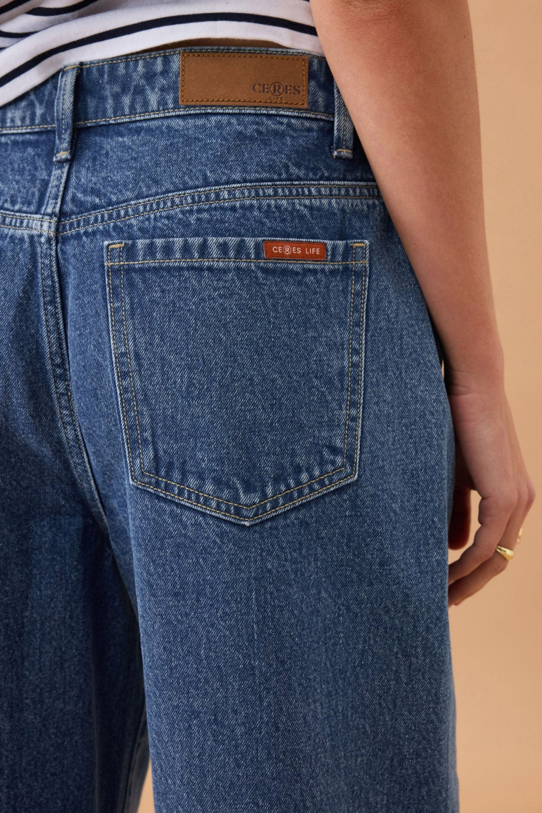 Maggie Tapered Barrel Jean Ceres Life