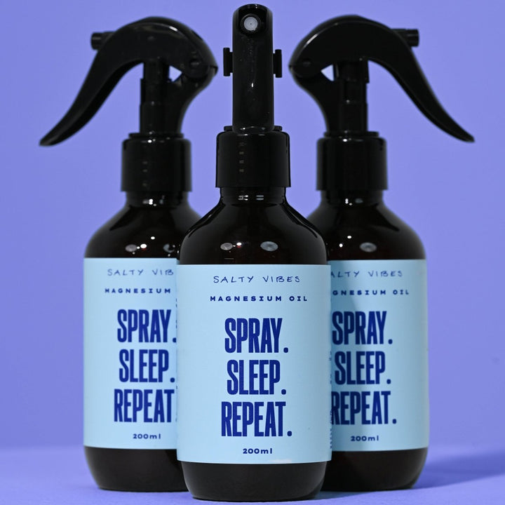 MAGNESIUM OIL | SPRAY SLEEP REPEAT 200ML Salty Vibes