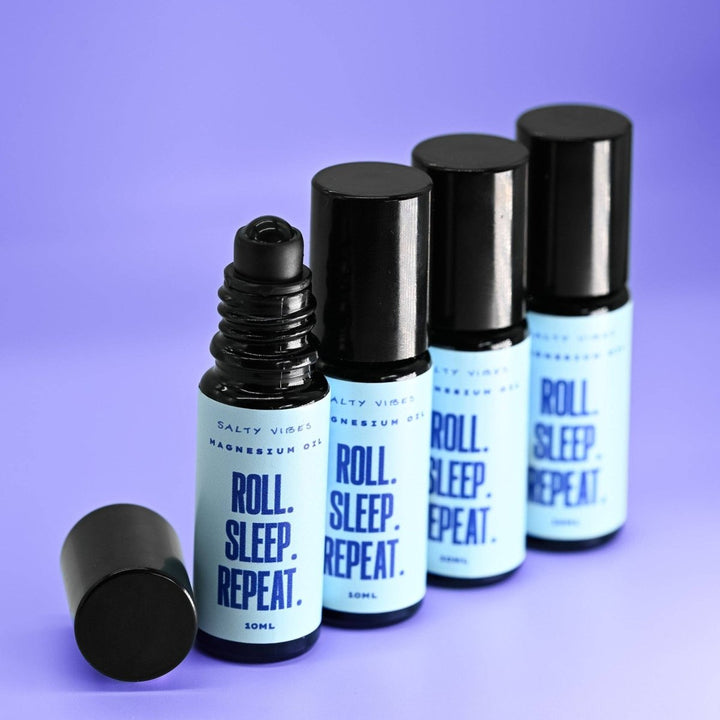 Magnesium Roller – Roll. Sleep. Repeat. 10ml Salty Vibes