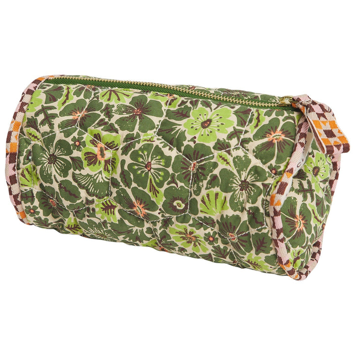 Magnolia Makeup Bag - Cactus Green Cosmetic &amp; Toiletry Bags Sage &amp; Clare