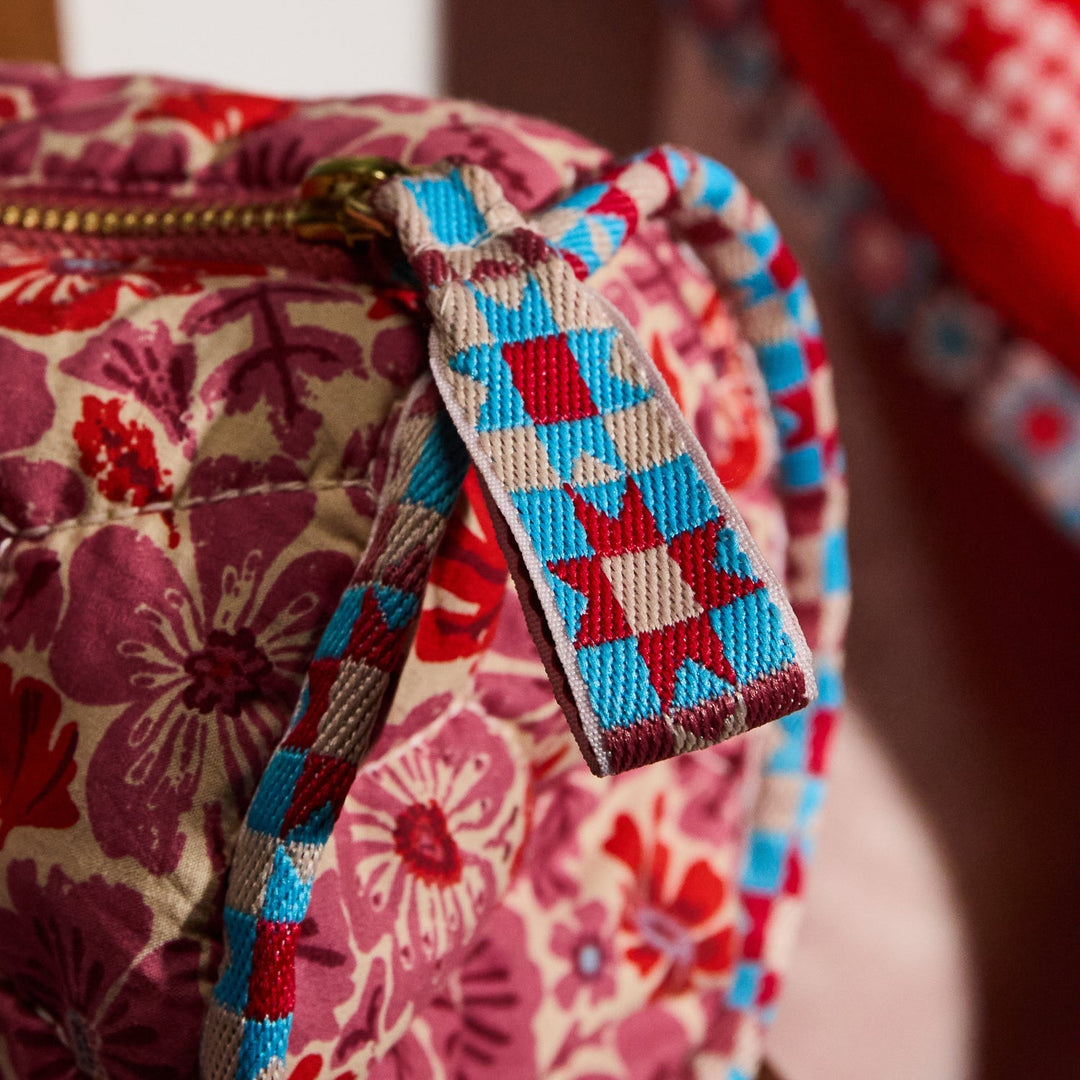 Magnolia Makeup Bag - Poppy Cosmetic &amp; Toiletry Bags Sage &amp; Clare