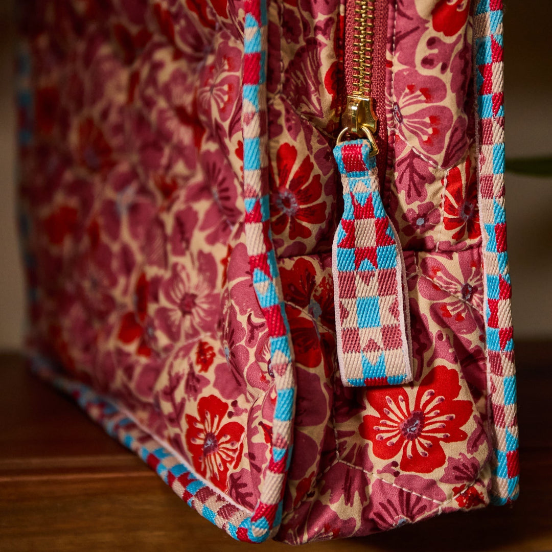 Magnolia Vanity Bag - Poppy Cosmetic &amp; Toiletry Bags Sage &amp; Clare