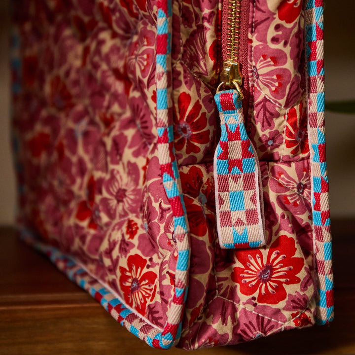 Magnolia Vanity Bag - Poppy Cosmetic &amp; Toiletry Bags Sage &amp; Clare