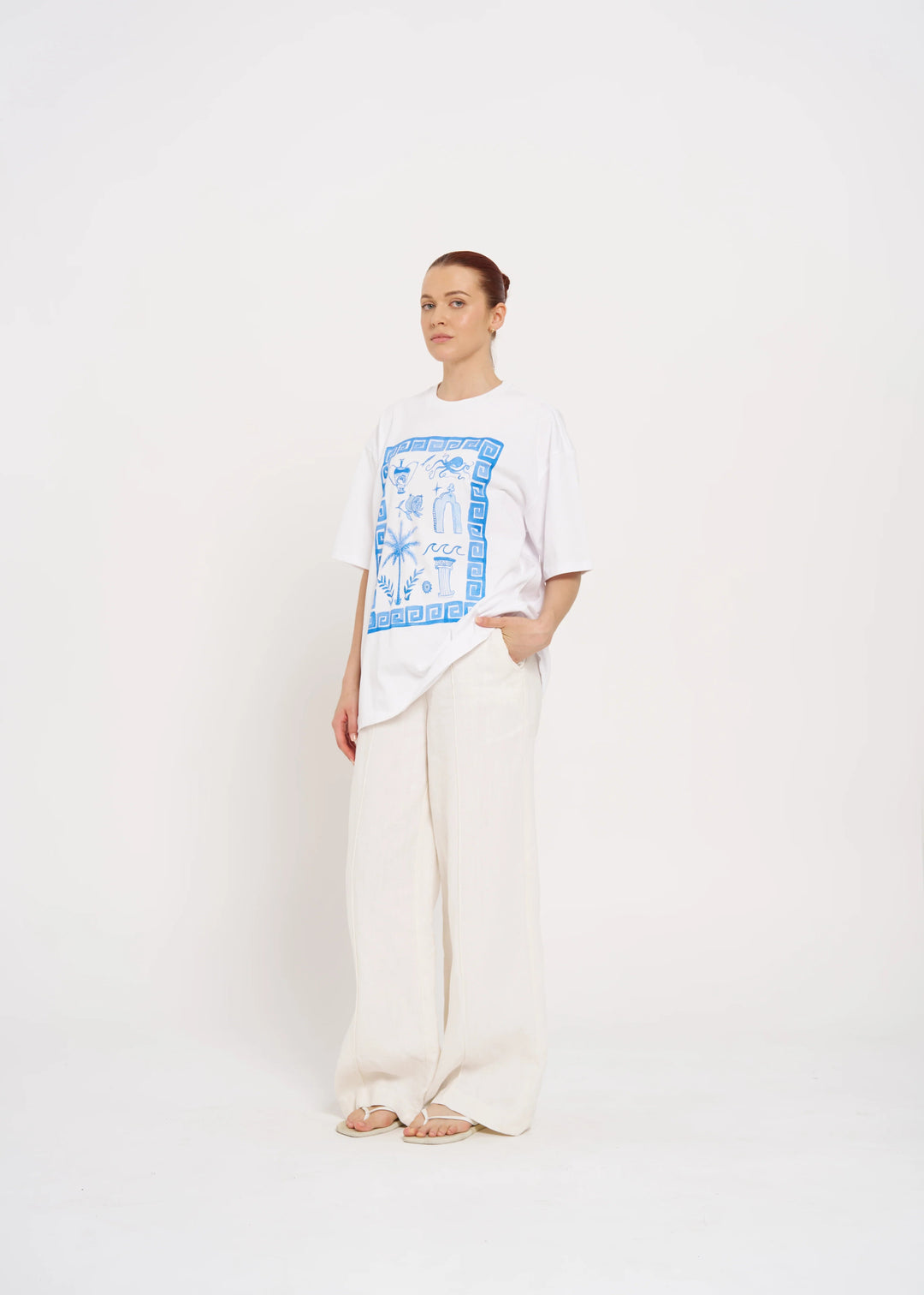 Maku - Greek Goddess Oversize Tee - Stanleyandstone
