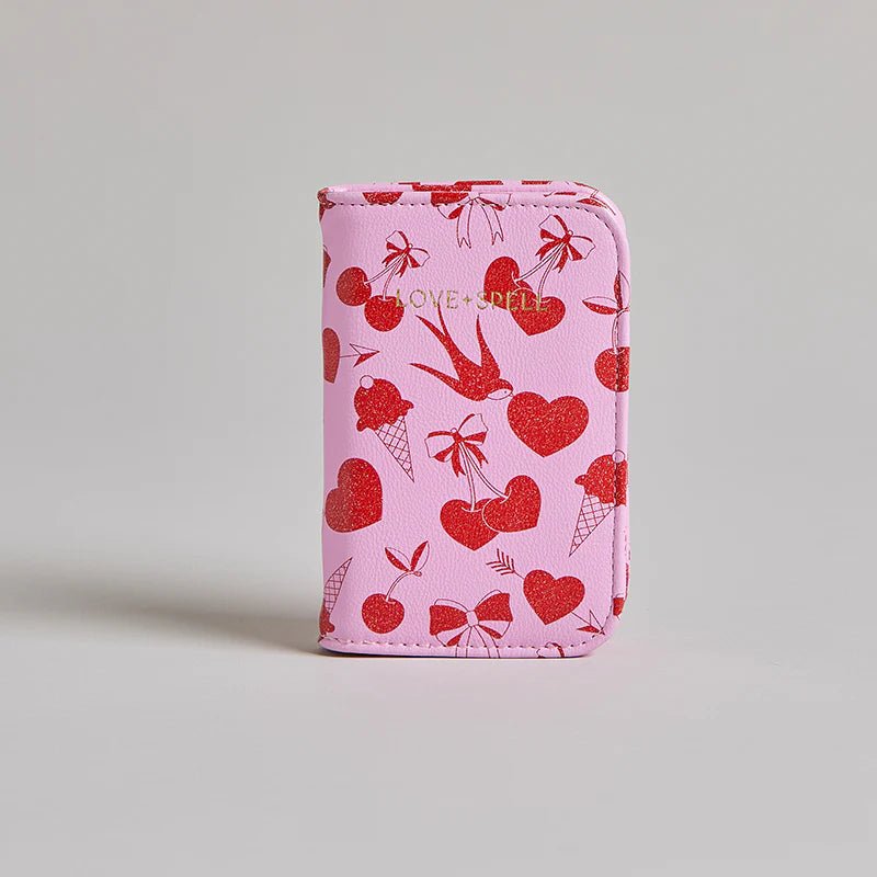 Manicure Kit - Cherry Cosmetic & Toiletry Bags Love Spell