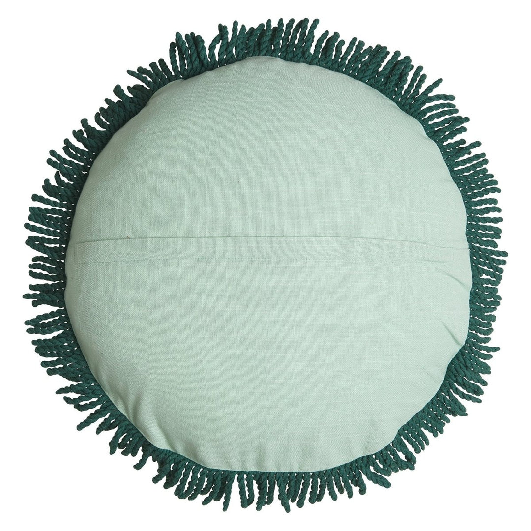 Manville Fringe Cushion cushion Sage & Clare