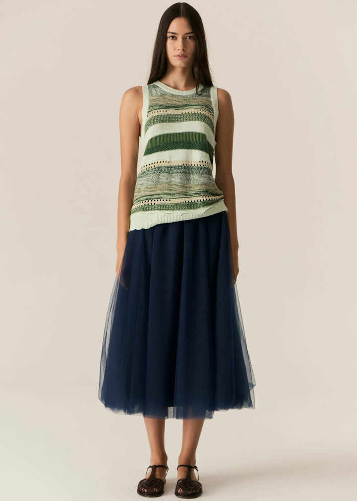 Marc Multi Tank - Green Multi tee POL