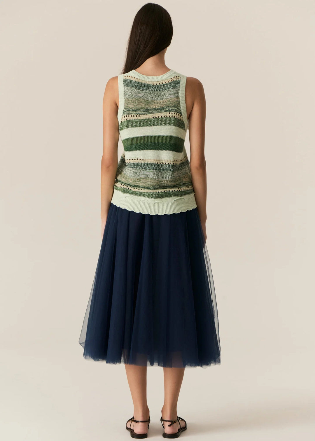 Marc Multi Tank - Green Multi tee POL