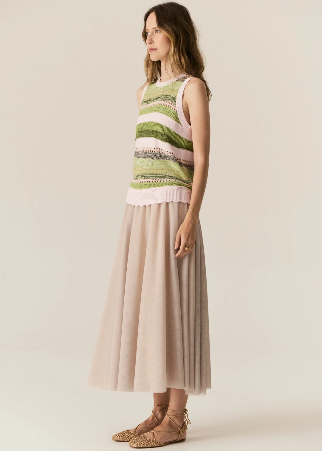 Marc Multi Tank - Pink Multi tee POL