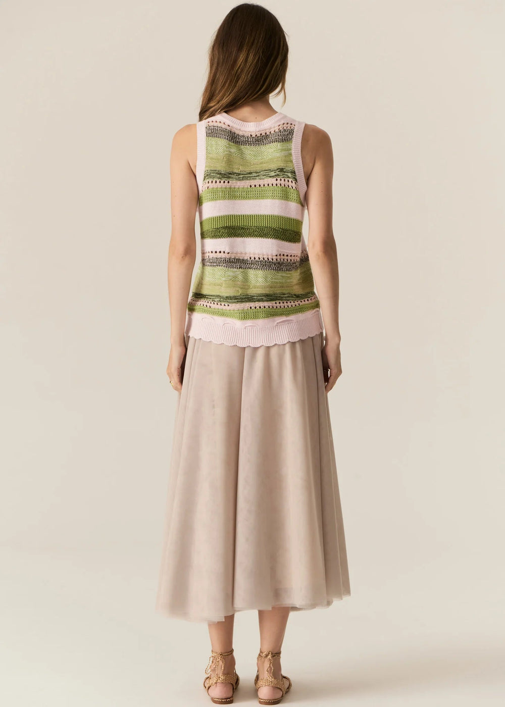 Marc Multi Tank - Pink Multi tee POL