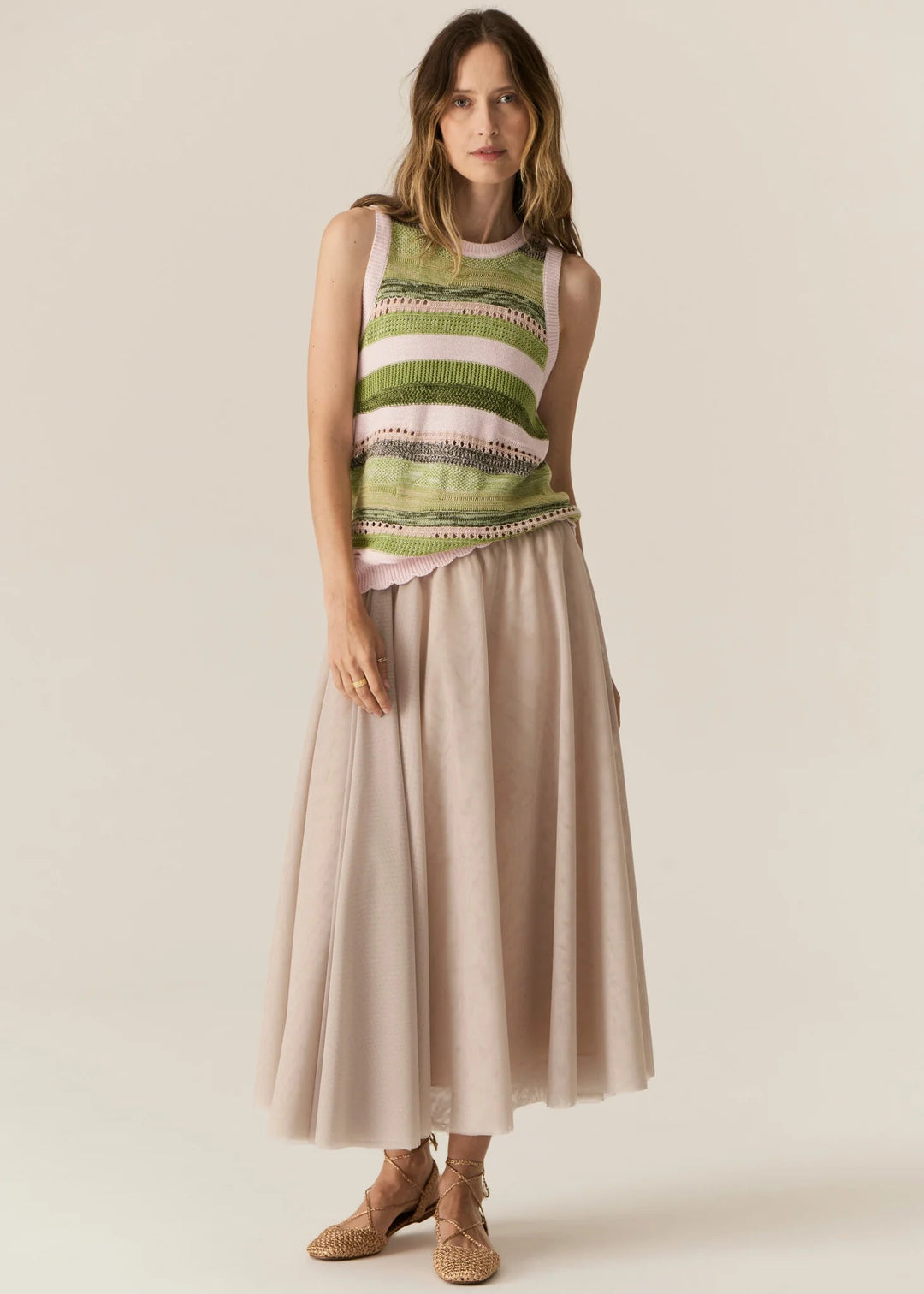 Marc Multi Tank - Pink Multi tee POL