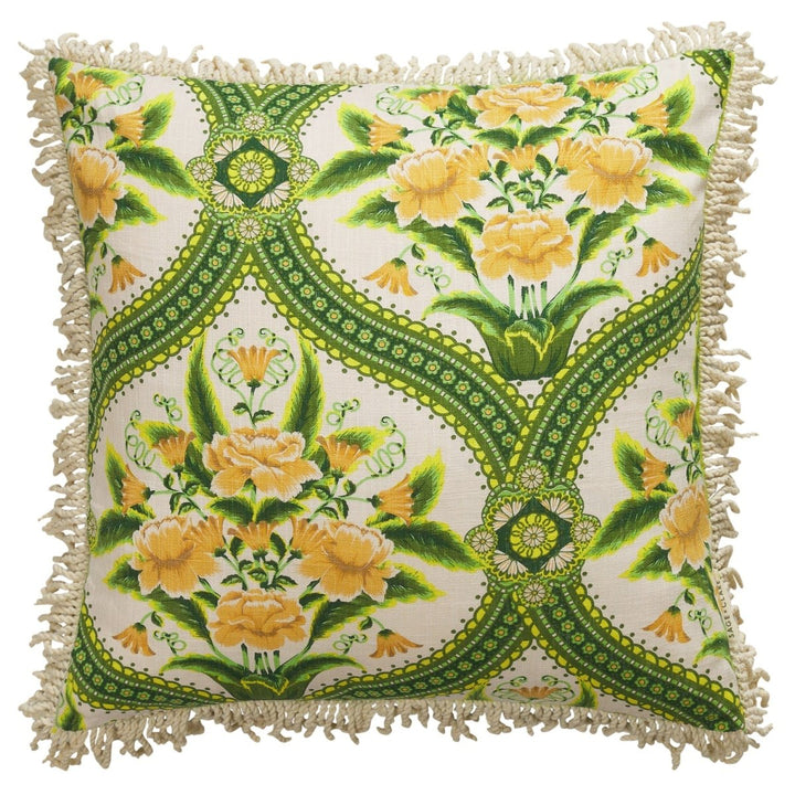 Margaret Fringe Cushion - La Palma - Stanleyandstone