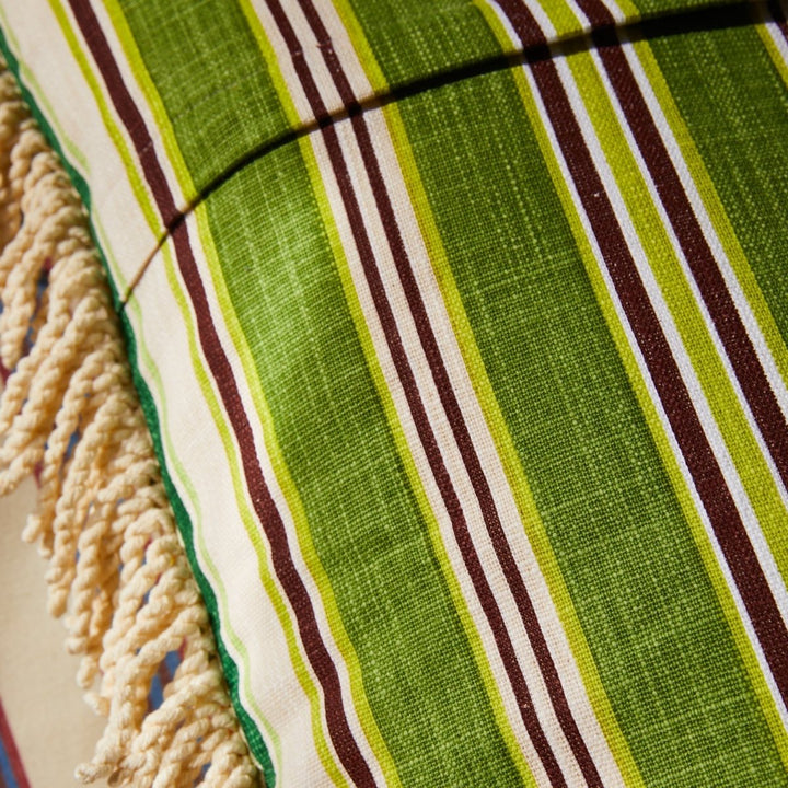 Margaret Fringe Cushion - La Palma - Stanleyandstone