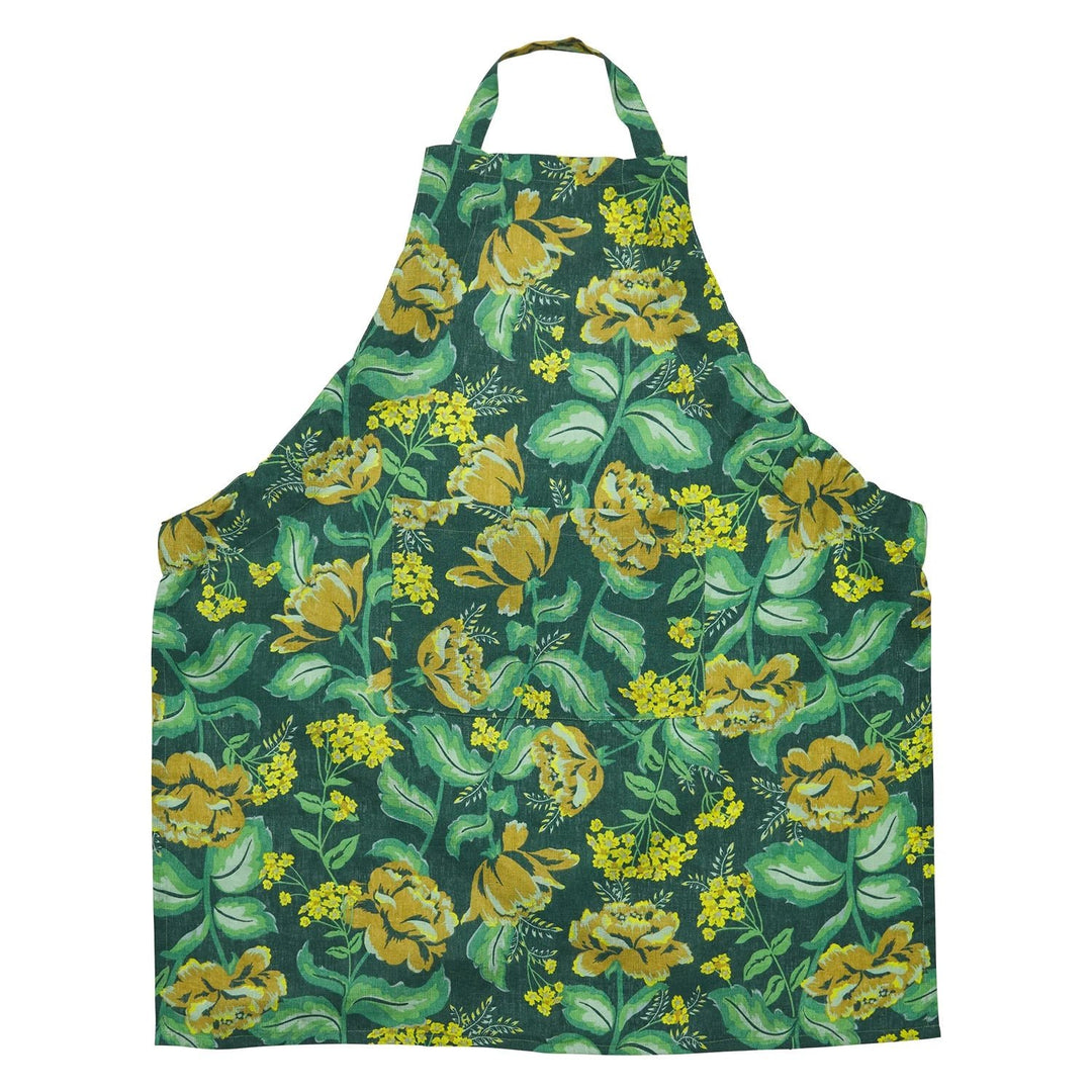 Margot Linen Apron cushion Sage & Clare
