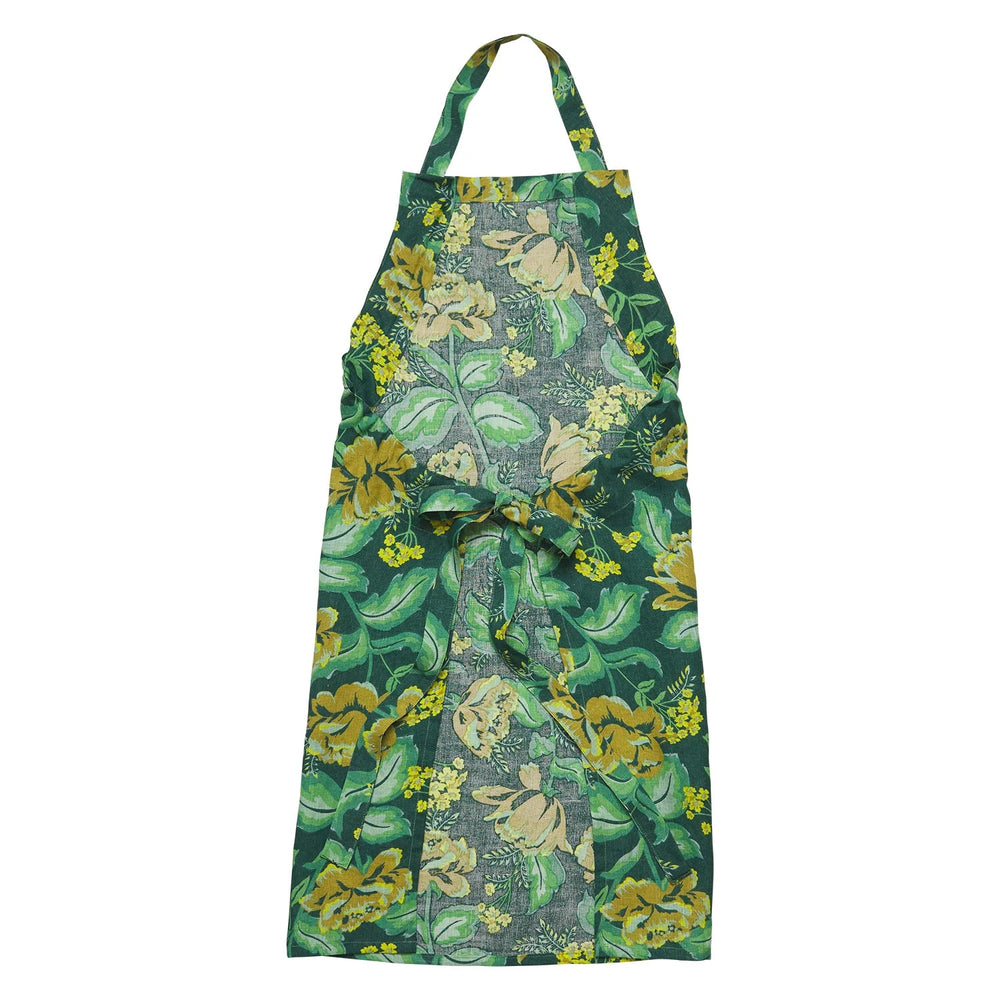 Margot Linen Apron cushion Sage & Clare