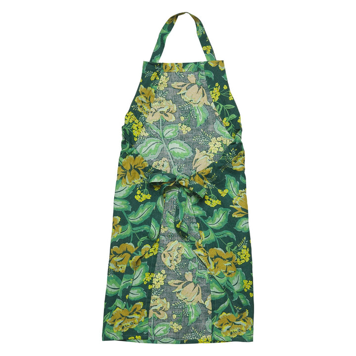 Margot Linen Apron cushion Sage & Clare