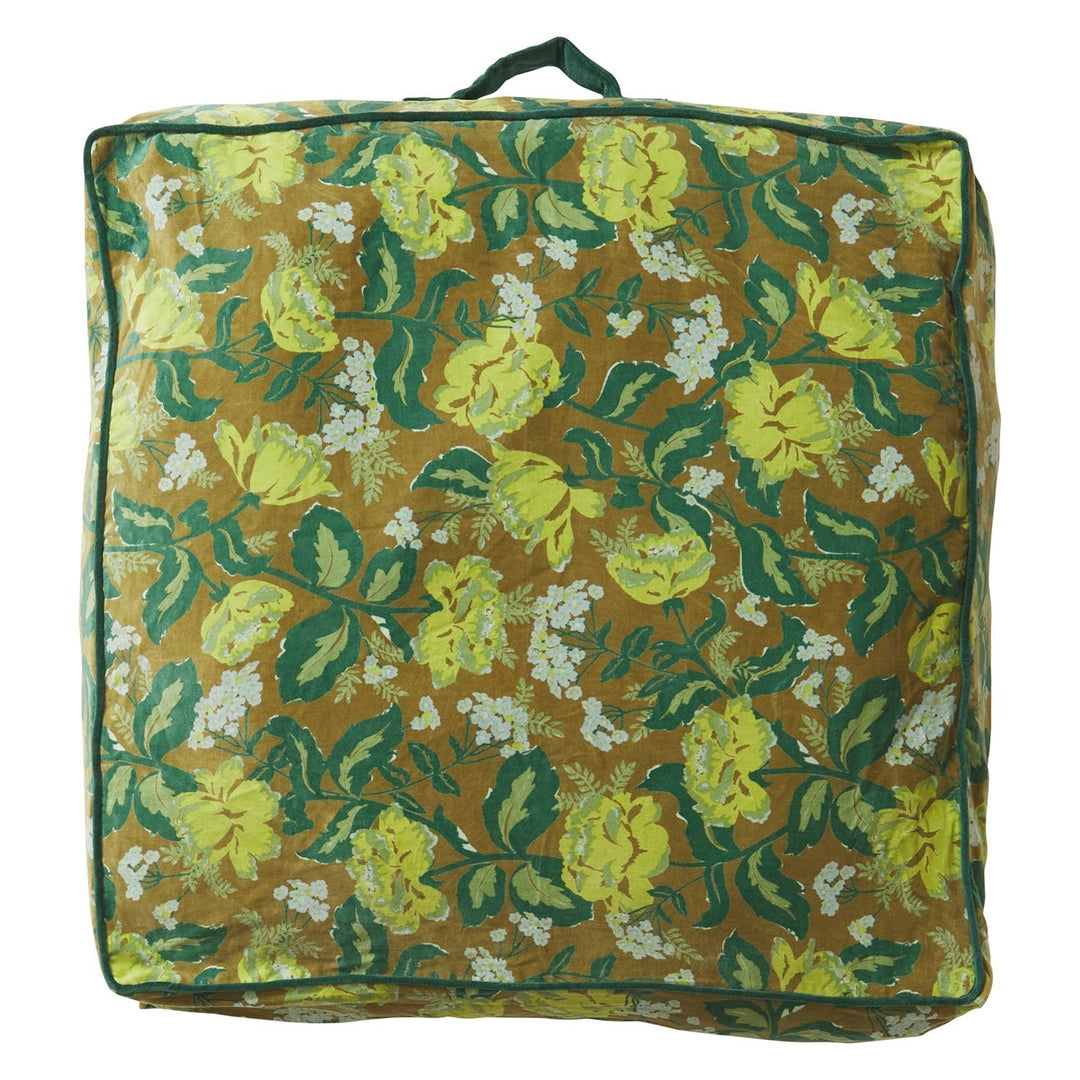 Margot Velvet Floor Cushion home Sage & Clare