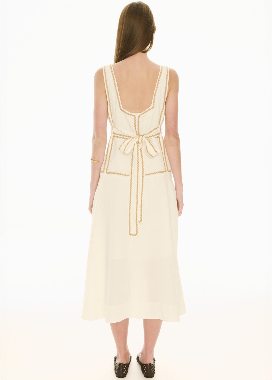 Marlin Raffia Dress - Ivory - Stanleyandstone