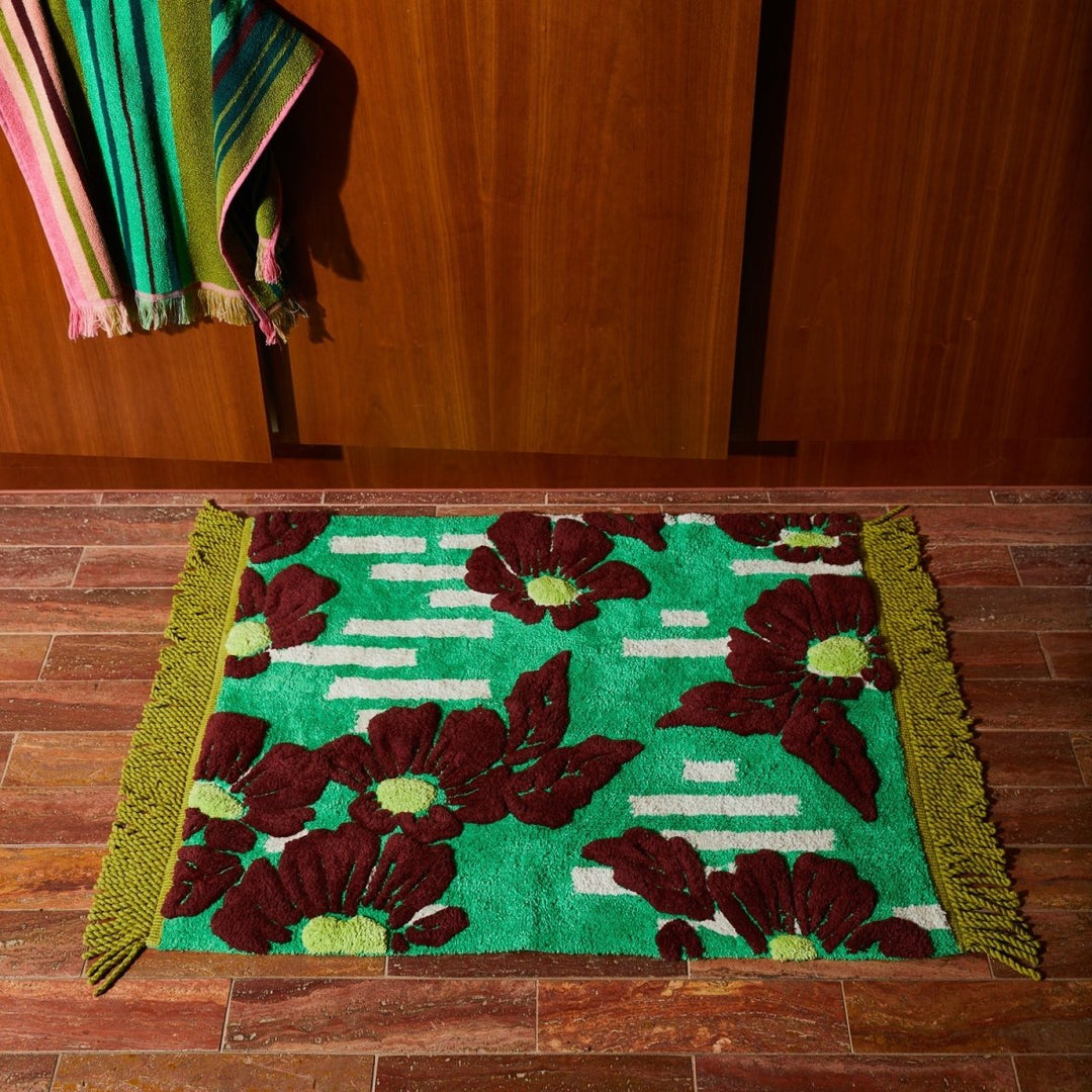 Marta Bath Mat Bath Mats &amp; Rugs Sage &amp; Clare