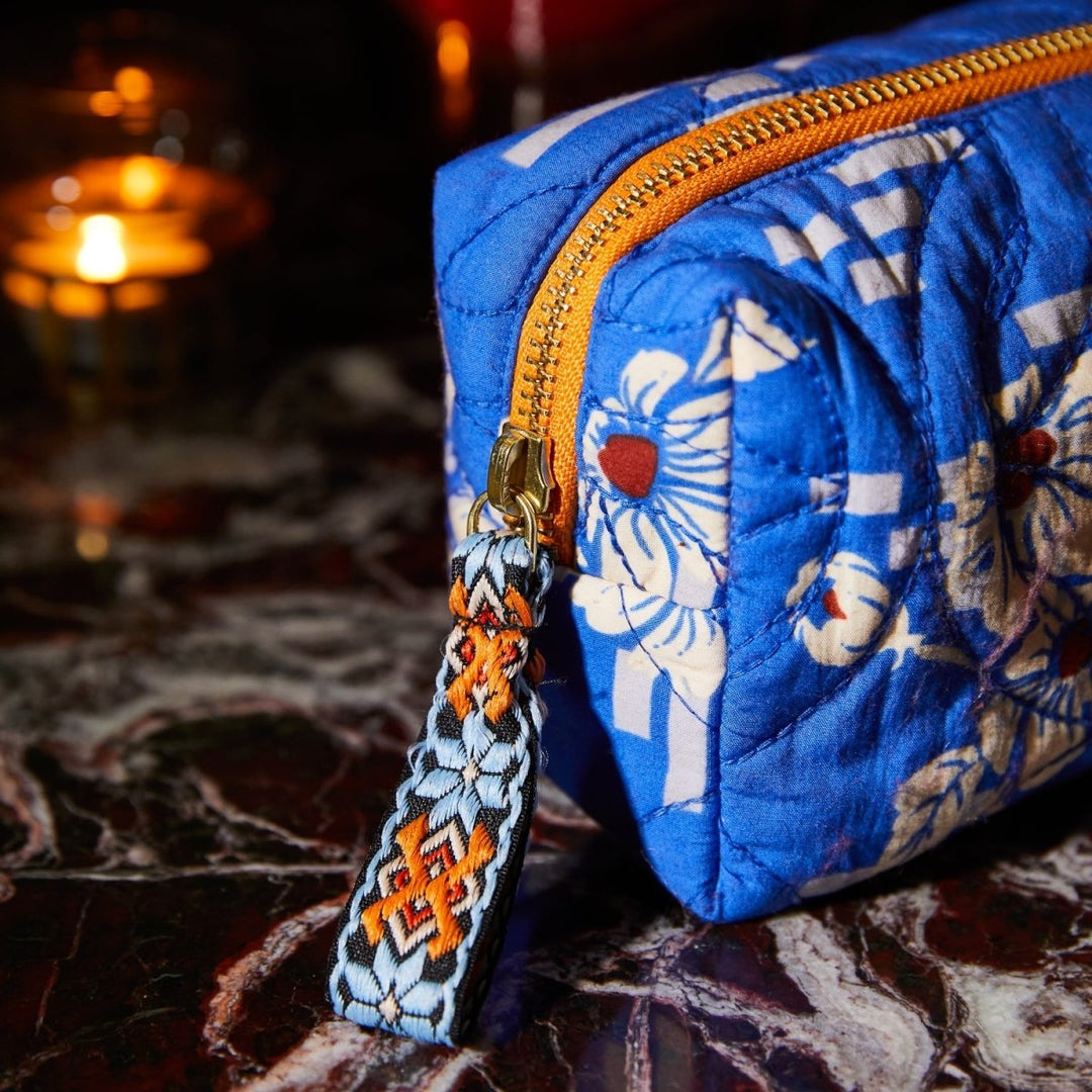 Marta Travel Pouch - Ultramarine Sage &amp; Clare
