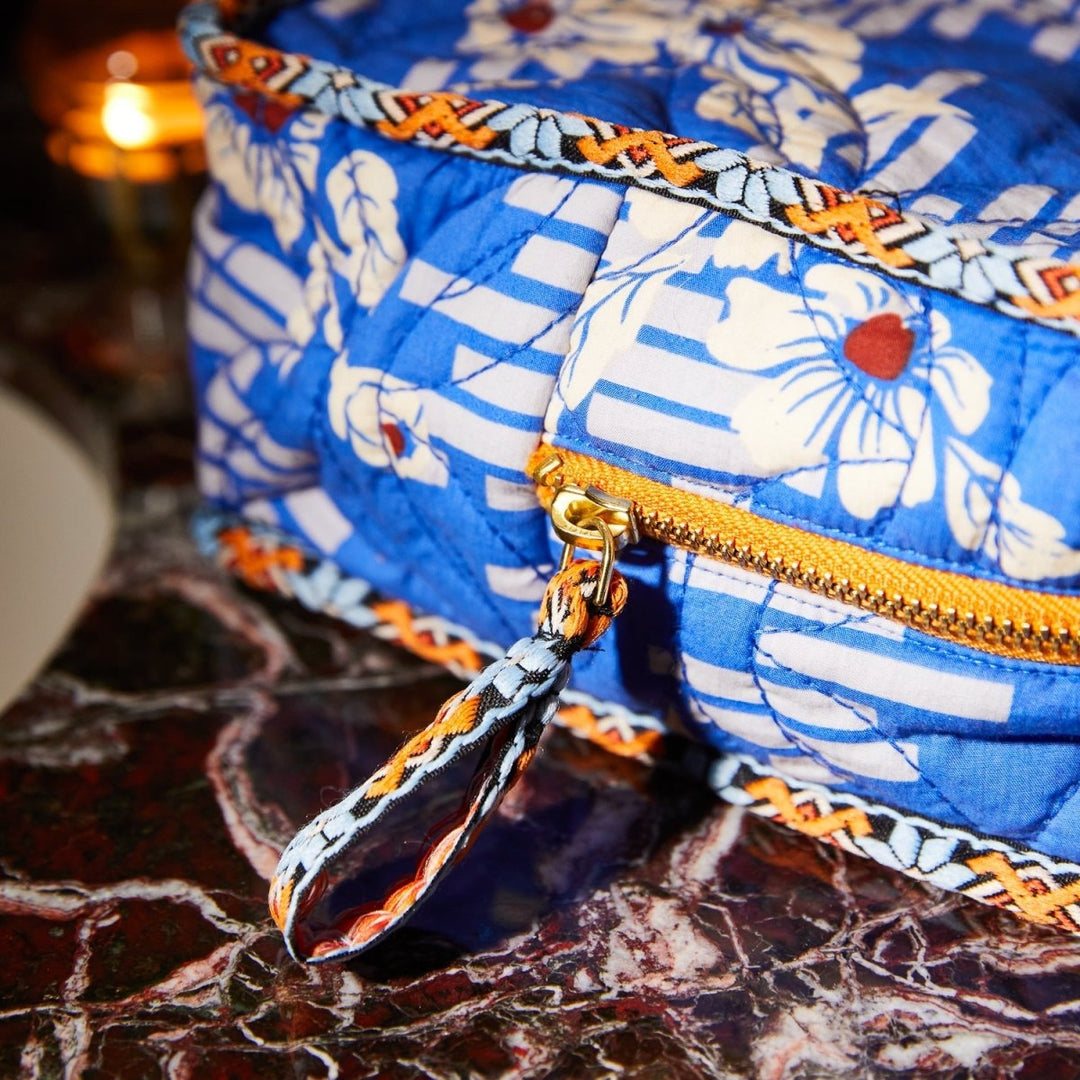 Marta Vanity Bag - Ultramarine Sage &amp; Clare