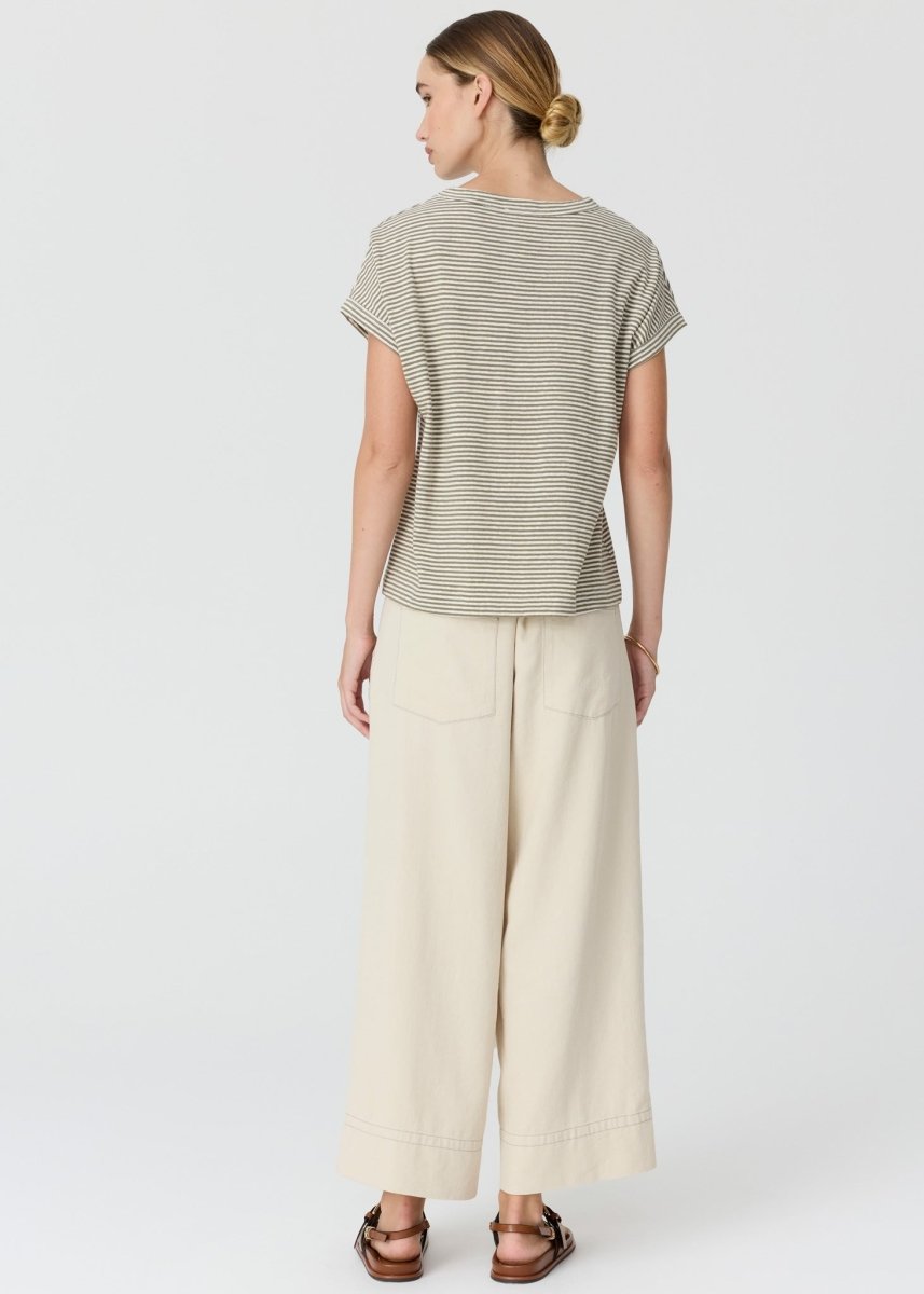 Mast Stripe Tee - Stanleyandstone