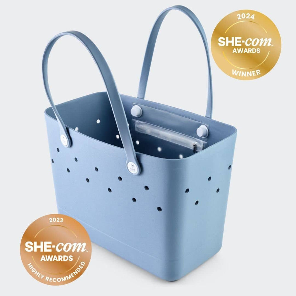 Maxi Tribe Bag in Dolphin Blue Kove and Co