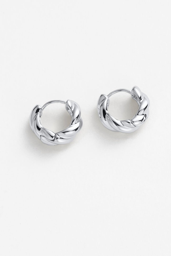 Maya Hoop eating Zafino Jewellery