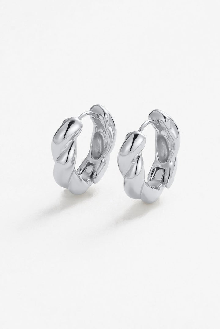 Maya Hoop eating Zafino Jewellery