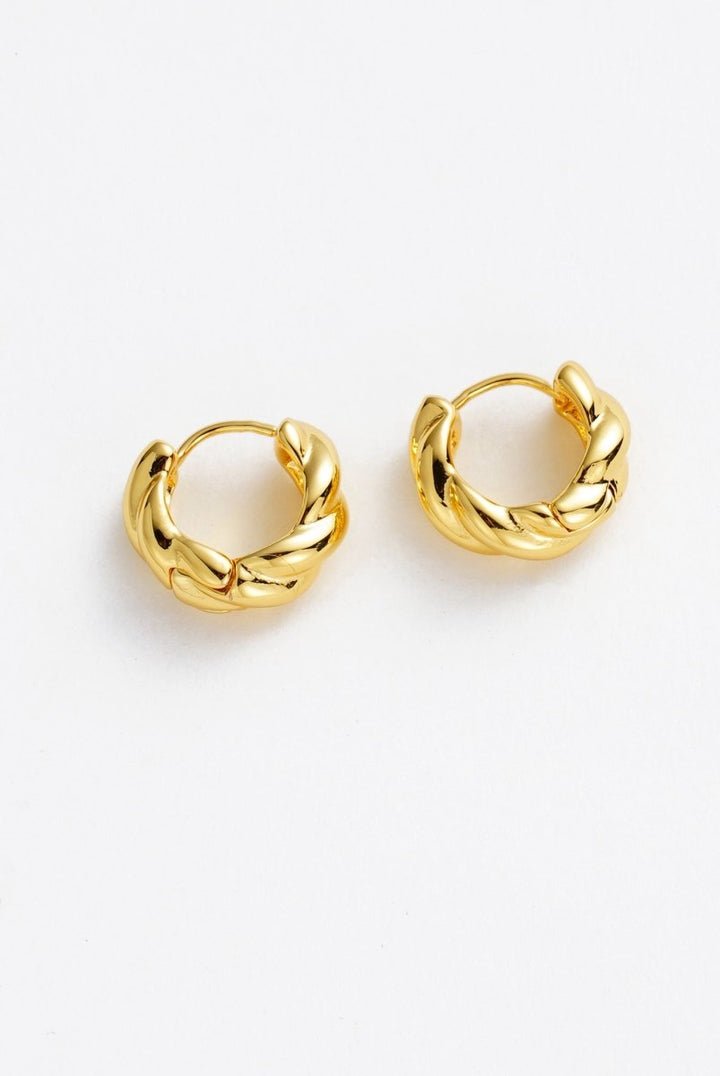 Maya Hoop eating Zafino Jewellery
